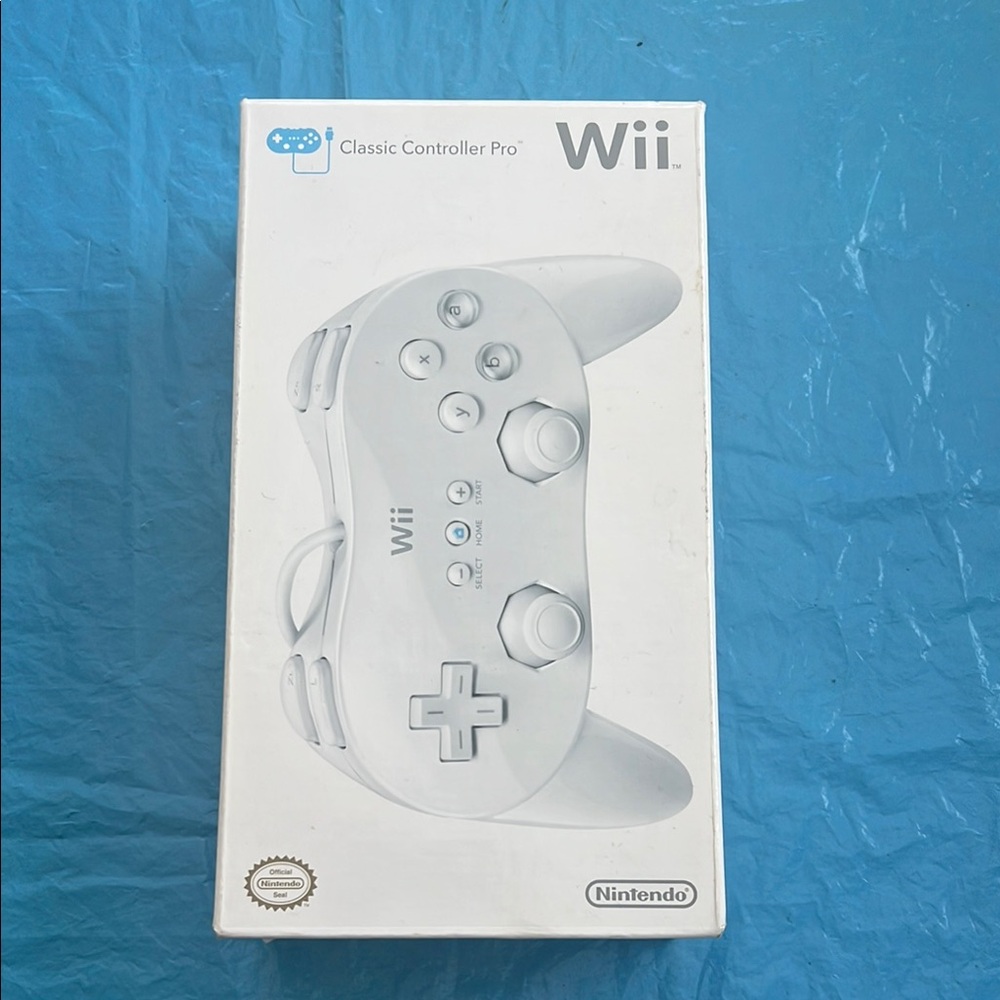 Nintendo Wii White Classic Controller